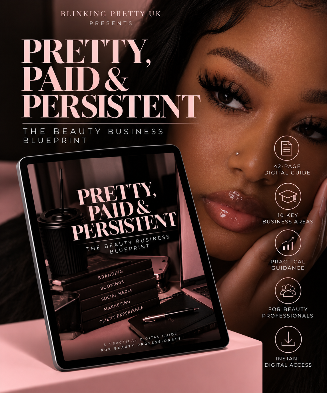 Pretty, Paid & Persistent — Digital Beauty Business Guide