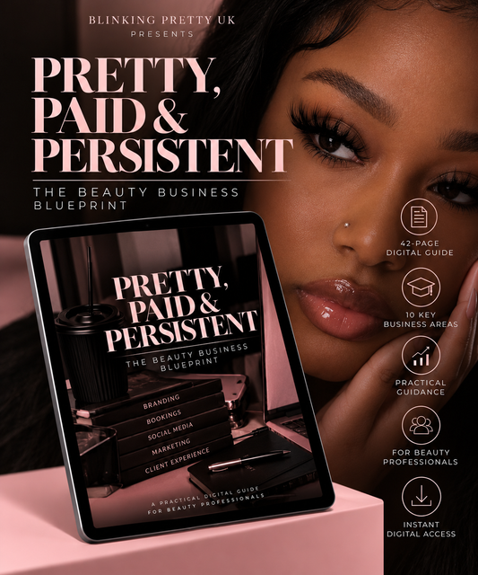 Pretty, Paid & Persistent — Digital Beauty Business Guide